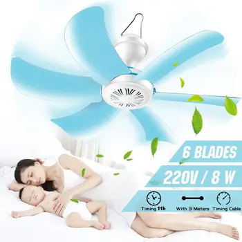 Warmtoo 6 Blades 8W Hanging Mini Ceiling Fan With 3 Meters Timing Cable Low Noise Soft Wind household Energy Saving Summer
Warmtoo 6 Blades 8W Hanging Mini Ceiling Fan With 3 Meters Timing Cable Low Noise Soft Wind household Energy Saving Summer