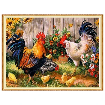 MEIAN Diamond Painting Embroidery Cross-Stitch Animal Chickens Rural Countryside Full Round/Square Drill Rhinestones Home Decor
MEIAN Diamond Painting Embroidery Cross-Stitch Animal Chickens Rural Countryside Full Round/Square Drill Rhinestones Home Decor