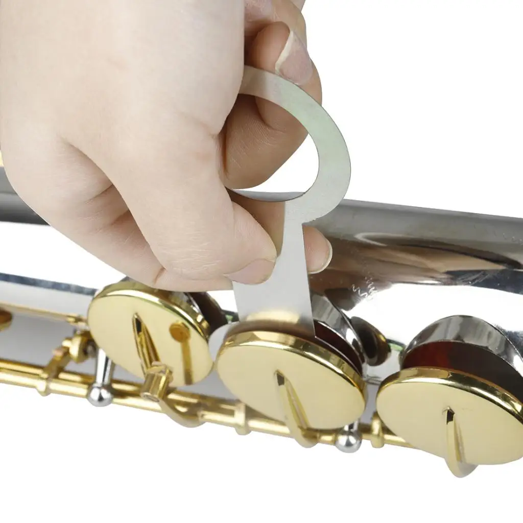 8 Pcs Stainless Steel Saxophone Strict Mat Set Pads Repair Tools Part 8 Pcs Stainless Steel Saxophone Strict Mat Set Pads Repair Tools Part