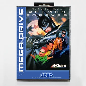 Batman Forever with Box for 16 bit MD Video Game Card for Sega Mega Drive/Genesis
Batman Forever with Box for 16 bit MD Video Game Card for Sega Mega Drive/Genesis