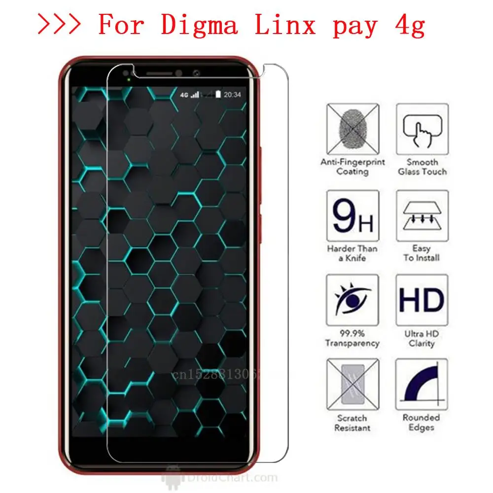 Smartphone 9H Tempered Glass for Digma LINX Pay 4G Explosion-proof Protective Film Screen Protector cover phone
Smartphone 9H Tempered Glass for Digma LINX Pay 4G Explosion-proof Protective Film Screen Protector cover phone
