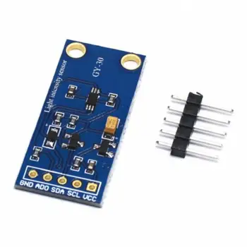 4pcs GY-30 Digital Light Intensity Module / Light Sensor Module / BH1750FVI (send code)
4pcs GY-30 Digital Light Intensity Module / Light Sensor Module / BH1750FVI (send code)