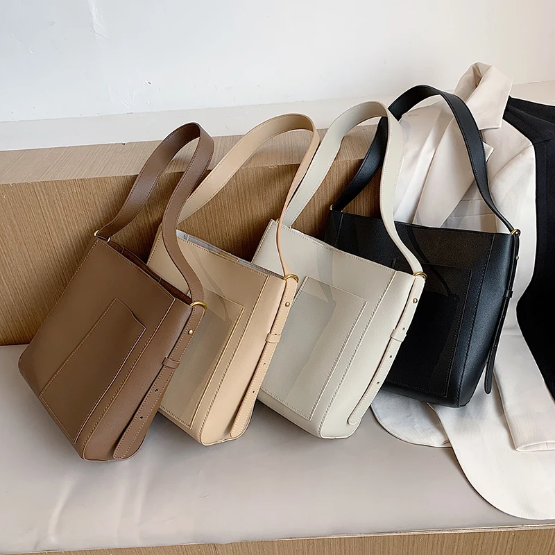 PU Leather Bucket Bags for Women 2020 New Trendy Fashion Solid Color Crossbody Shoulder Handbags Branded Trending Hand Bag
PU Leather Bucket Bags for Women 2020 New Trendy Fashion Solid Color Crossbody Shoulder Handbags Branded Trending Hand Bag