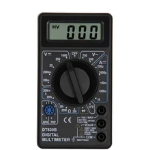 Urijk DT830B AC/DC LCD dijital multimetre 750/1000V voltmetre ampermetre Ohm Tester yüksek güvenlik el metre dijital multimetre(China)