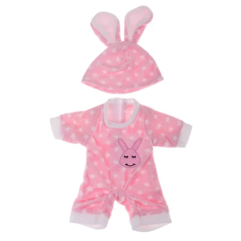 Stylish Soft Flannel Round Collar Jumpsuit Rabbit Hat Suit For Mellchan Newborn Baby Dolls Clothes Accessories Pink
Stylish Soft Flannel Round Collar Jumpsuit Rabbit Hat Suit For Mellchan Newborn Baby Dolls Clothes Accessories Pink