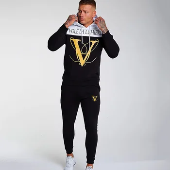 2020 New 2 Pieces Autumn Running Tracksuit men Sweatshirt Cardigan Sports Set Gym Clothes Men Training Suit Sport Wear sudaderas
2020 New 2 Pieces Autumn Running Tracksuit men Sweatshirt Cardigan Sports Set Gym Clothes Men Training Suit Sport Wear sudaderas