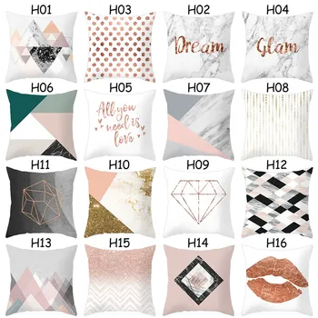 Brief Marble Geometric Sofa Decorative Cushion Cover Pillow Pillowcase Polyester 45*45cm Throw Pillow Home Decor Pillowcover
Brief Marble Geometric Sofa Decorative Cushion Cover Pillow Pillowcase Polyester 45*45cm Throw Pillow Home Decor Pillowcover