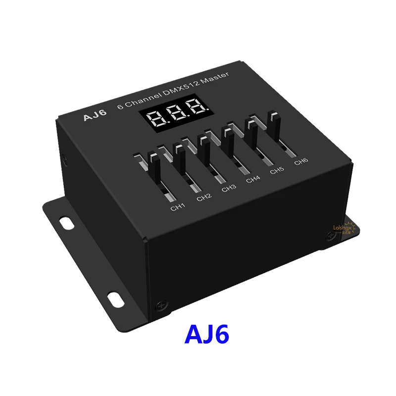 Free shipping AJ6 6-channel DMX dimmer master International standard DMX512/1990 signal decoder output 8-bit data DC5-12V
Free shipping AJ6 6-channel DMX dimmer master International standard DMX512/1990 signal decoder output 8-bit data DC5-12V