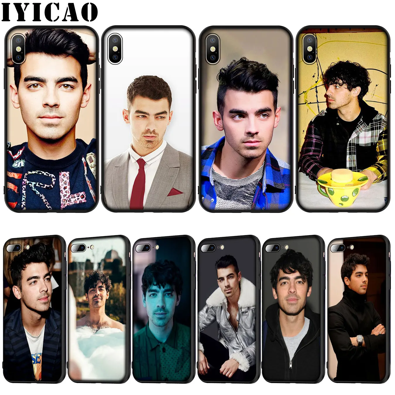IYICAO Joe jonas Soft Silicone Cover Case for iPhone XR X XS 11 Pro Max 10 6 6S 7 8 Plus 5 5S SE Phone Case
IYICAO Joe jonas Soft Silicone Cover Case for iPhone XR X XS 11 Pro Max 10 6 6S 7 8 Plus 5 5S SE Phone Case