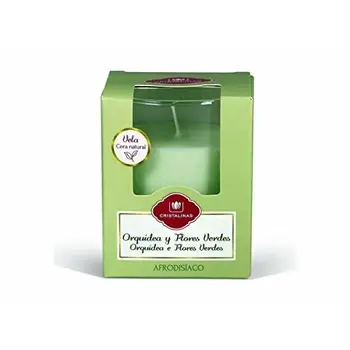 CRISTALINAS Crystal Clear Candle Orchid and Flowers, Wax, Green, 7.1 x 7.1 x 8.6999999999999993 cm
CRISTALINAS Crystal Clear Candle Orchid and Flowers, Wax, Green, 7.1 x 7.1 x 8.6999999999999993 cm