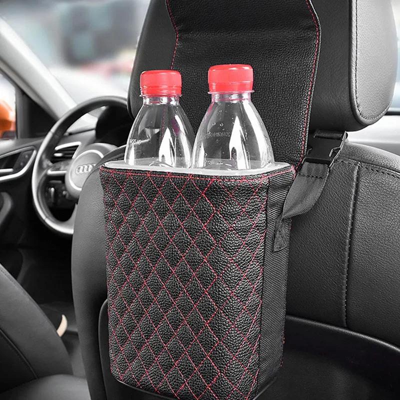 For Tesla Model 3 Car Trash Can Double Layer Hanging PU Leather PP Barrel Large Capacity Storage Rubbish Bags Interior Supplies
For Tesla Model 3 Car Trash Can Double Layer Hanging PU Leather PP Barrel Large Capacity Storage Rubbish Bags Interior Supplies