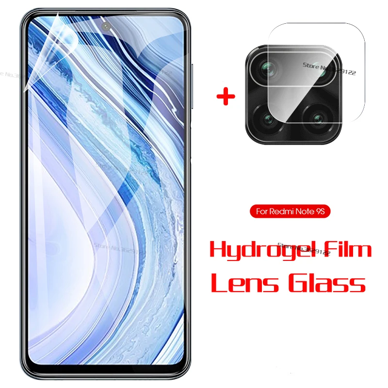 2in1 Hydrogel Soft Glass For Xiaomi Redmi Note 9S 9 Pro Max Glass K30 Pro Screen Protector Camera Lens Protective Note 9S
2in1 Hydrogel Soft Glass For Xiaomi Redmi Note 9S 9 Pro Max Glass K30 Pro Screen Protector Camera Lens Protective Note 9S