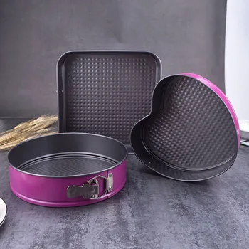 3Pcs/Set Square Round Heart Shape Cake Tins Non Stick Baking Bake Trays Pan For Oven Or Pressure Cooker
3Pcs/Set Square Round Heart Shape Cake Tins Non Stick Baking Bake Trays Pan For Oven Or Pressure Cooker