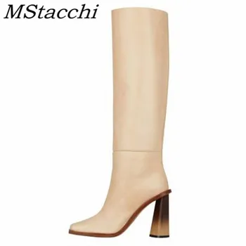 Mstacchi Strange Style Pointed Women High Heel Boots 2020 New Solid Color Fashion Sexy Knee-high Female Shoes Femmes Chaussures
Mstacchi Strange Style Pointed Women High Heel Boots 2020 New Solid Color Fashion Sexy Knee-high Female Shoes Femmes Chaussures