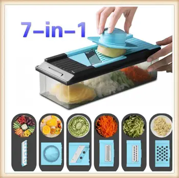 2020 New! Multifunction 7-in-1 Planer Box Multi-function Vegetable Cutter Manual Juicer Safety Grater Flaker Kitchen Accessories
2020 New! Multifunction 7-in-1 Planer Box Multi-function Vegetable Cutter Manual Juicer Safety Grater Flaker Kitchen Accessories