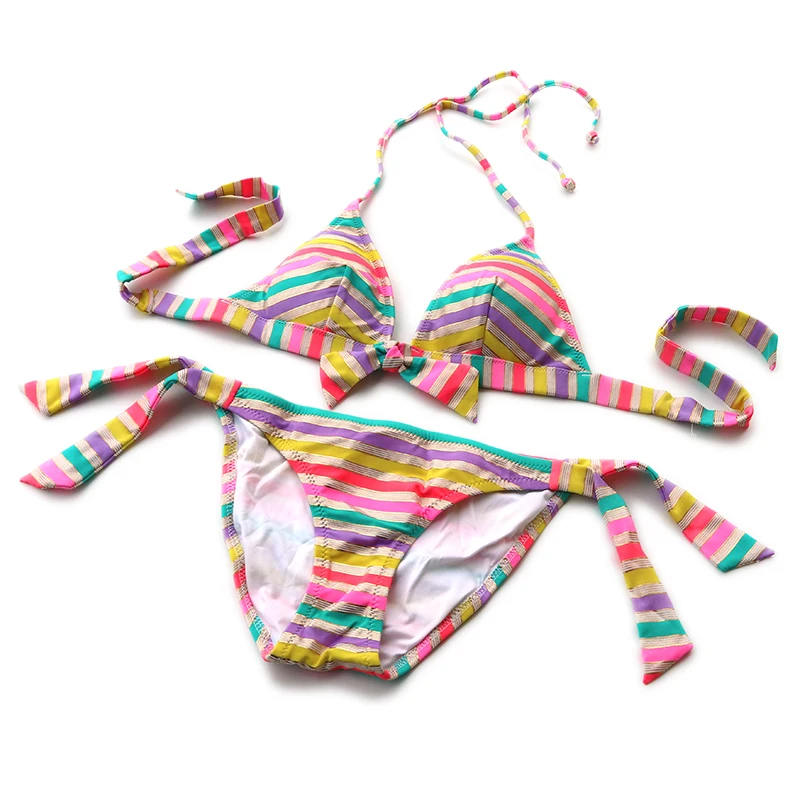 2020 New Women Triangle Striped Bikini Set Push Up Bathing Swimwear Brazilian Swimsuit Sexy girl Maillot De Bain 
2020 New Women Triangle Striped Bikini Set Push Up Bathing Swimwear Brazilian Swimsuit Sexy girl Maillot De Bain