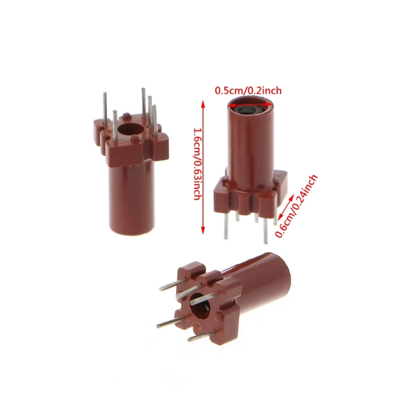 20 Pcs Adjustable Inductor Shell Skeleton Empty Ferrite Core No Inductor Coil 25-100MHZ
20 Pcs Adjustable Inductor Shell Skeleton Empty Ferrite Core No Inductor Coil 25-100MHZ