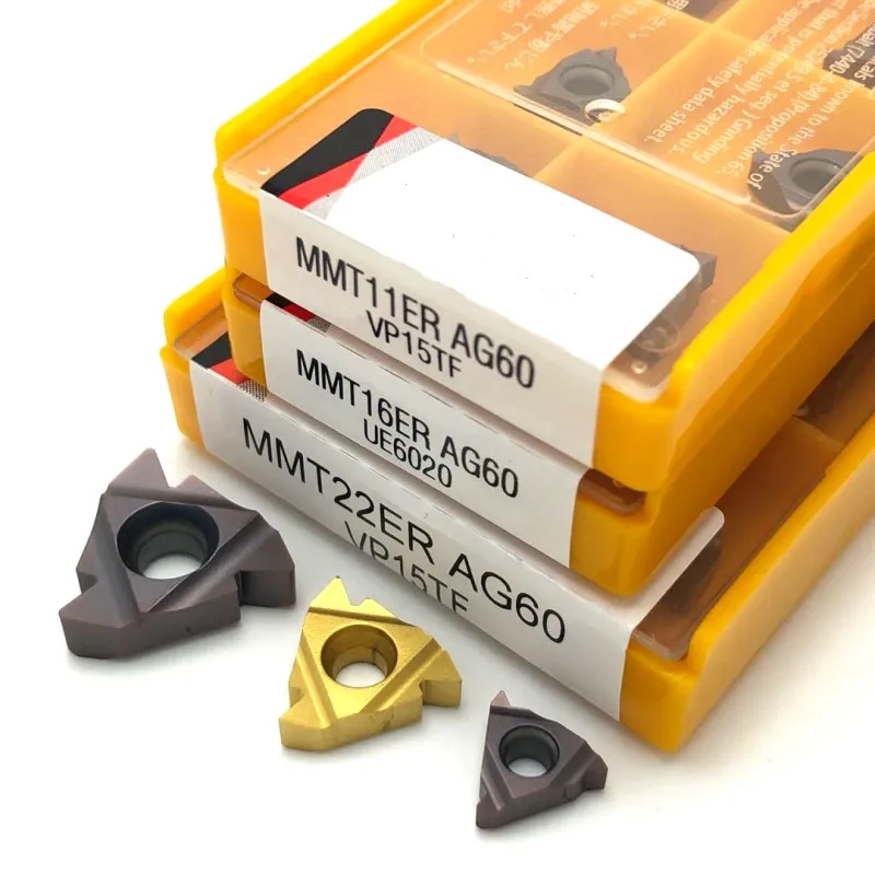 MMT 16IR 11ER AG60 VP15TF UE6020 US735 thread cutting tool carbide insert CNC lathe turning tools carbide MMT16ER turning tool
MMT 16IR 11ER AG60 VP15TF UE6020 US735 thread cutting tool carbide insert CNC lathe turning tools carbide MMT16ER turning tool