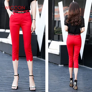 Women Pants Summer Skinny Cropped Trousers High Waist Office Lady Slim Capris Pantalon Femme Woman Bodycon Pencil Pant
Women Pants Summer Skinny Cropped Trousers High Waist Office Lady Slim Capris Pantalon Femme Woman Bodycon Pencil Pant