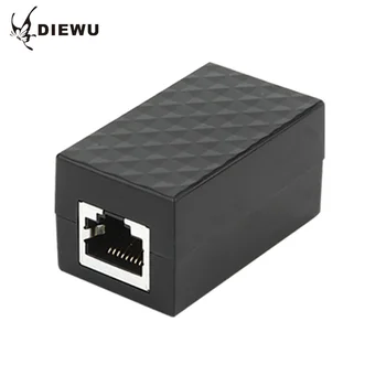 DIEWU RJ45 Network Through Interface Lightning Proof Network extender Connector Cable Plug Coupler For Phone Computer
DIEWU RJ45 Network Through Interface Lightning Proof Network extender Connector Cable Plug Coupler For Phone Computer