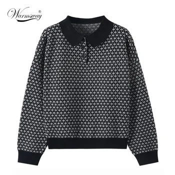 Fall Winter Loose Women's Sweater Turn-Down Collar Pullover Knitting Sweaters Warm Long Sleeve Casual Jumper Female C-290
Fall Winter Loose Women's Sweater Turn-Down Collar Pullover Knitting Sweaters Warm Long Sleeve Casual Jumper Female C-290