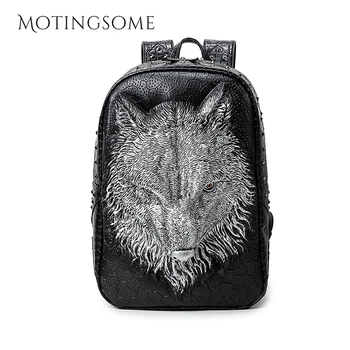 Wolf Face 3D Animal Backpack Wolf Head Waterproof And Shockproof Computer Bag Luxury Personality Summer Backpack 2019
Wolf Face 3D Animal Backpack Wolf Head Waterproof And Shockproof Computer Bag Luxury Personality Summer Backpack 2019