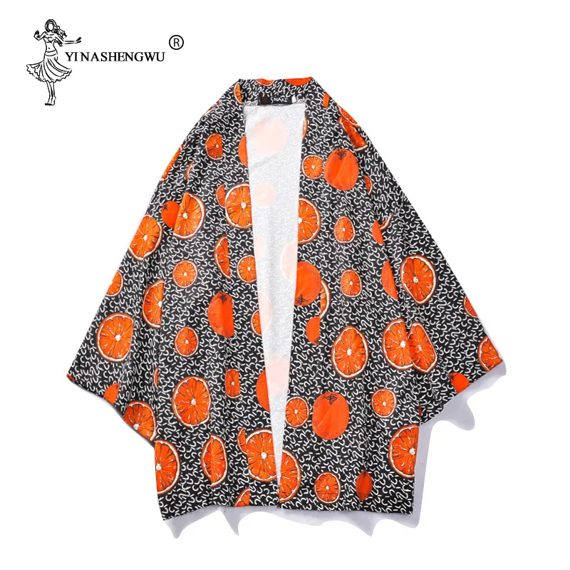 

Japanese Traditional Kimono Yukata Robe Women Japan Kimonos Cardigan Men Kimono Femme Loose Thin Top Unisex Cardigan Shirt Coat