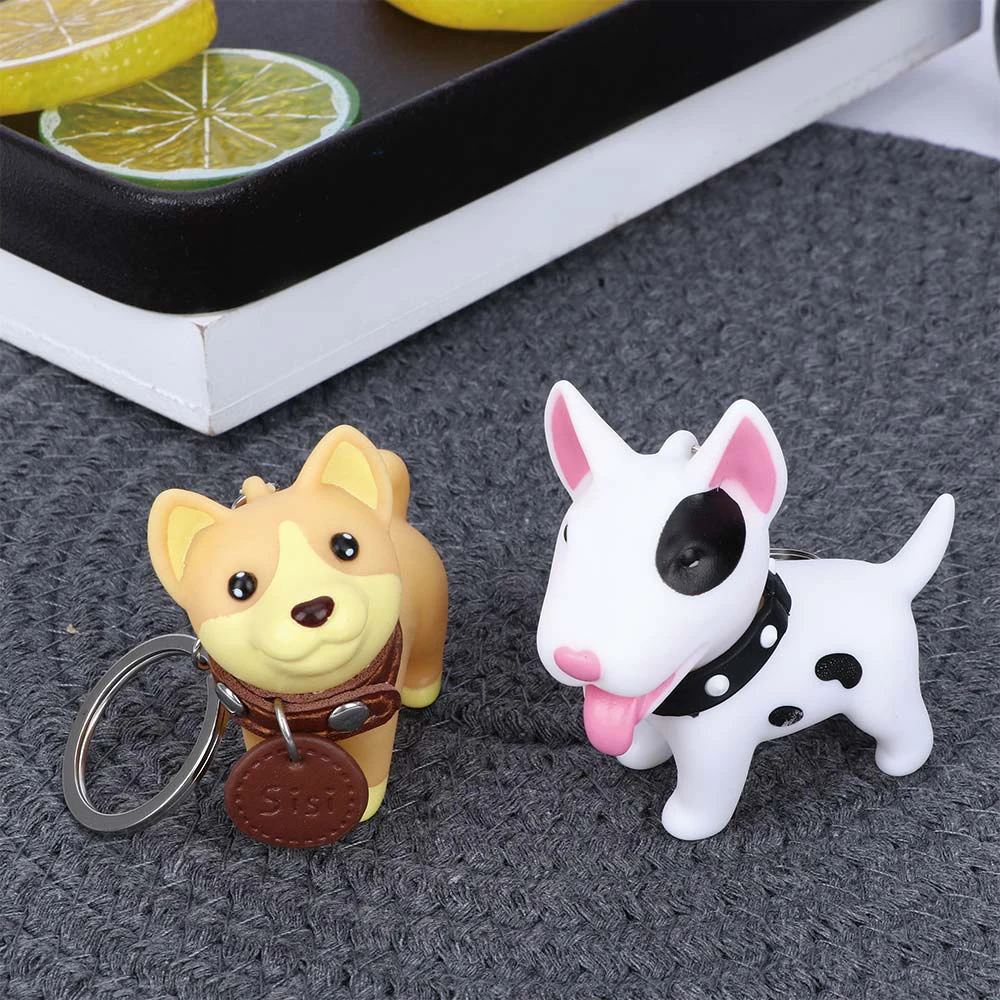 1 PC Cute Dog Keychain Hand-painted Craft Dog Bull Terrier Keychain Animal Figure Key Rings Car Bag Accessories Gifts
1 PC Cute Dog Keychain Hand-painted Craft Dog Bull Terrier Keychain Animal Figure Key Rings Car Bag Accessories Gifts