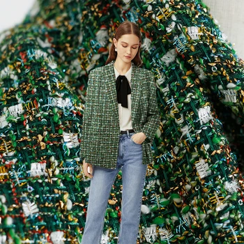 Red Raspberry France Green Plaid Tweed Fabrics Garment Material Autumn Women Jacket Coat Sewing Cloth Tailor Freeshipping 
Red Raspberry France Green Plaid Tweed Fabrics Garment Material Autumn Women Jacket Coat Sewing Cloth Tailor Freeshipping