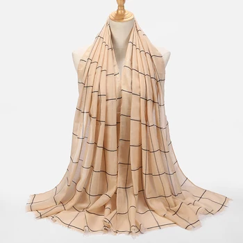 1Pc Classic Plaids Scarf Lady Shawls Wrap Muslim Headscarf Women Neckerchief Elegant Sweet Girls Hair Scarves Large Bandanas
1Pc Classic Plaids Scarf Lady Shawls Wrap Muslim Headscarf Women Neckerchief Elegant Sweet Girls Hair Scarves Large Bandanas