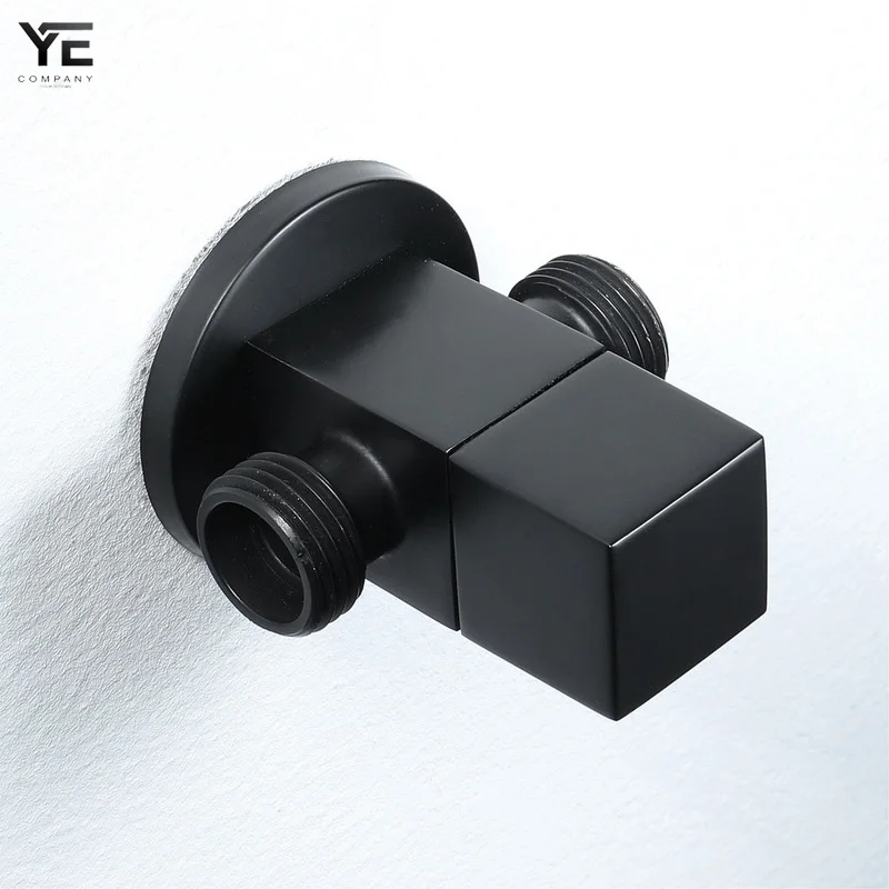 Black Stop Valve Faucet Angle Valve Brass Diverter Toilet Valve Shower Head Connector Solid Brass Attachement on Crane 0016
Black Stop Valve Faucet Angle Valve Brass Diverter Toilet Valve Shower Head Connector Solid Brass Attachement on Crane 0016