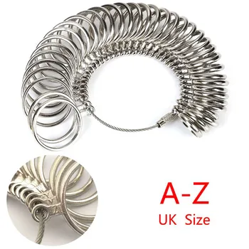 Ring Sizer Finger Measure For Men & Womens Sizes A-Z Reusable Gauge UK Official
Ring Sizer Finger Measure For Men & Womens Sizes A-Z Reusable Gauge UK Official