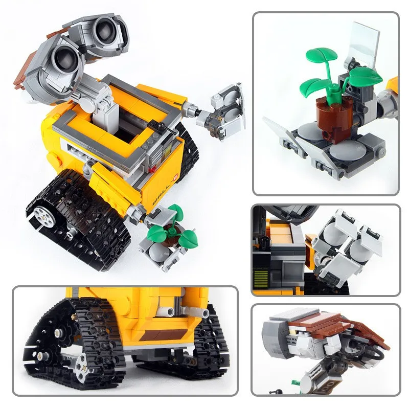 In Stock Star Series Wars 16003 The Robot Wall E 21303 687pcs Ideas Model Building Kits Blocks Bricks Education Toys Christmas
In Stock Star Series Wars 16003 The Robot Wall E 21303 687pcs Ideas Model Building Kits Blocks Bricks Education Toys Christmas