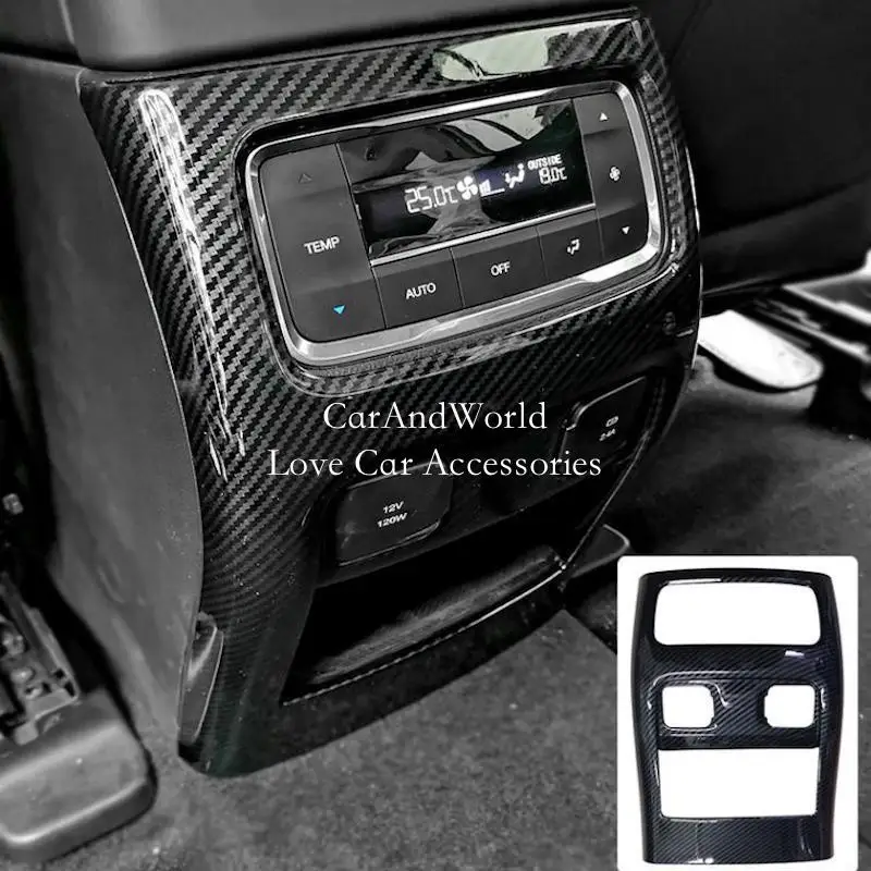 For Trumpchi GS8 2020 2021 Carbon Rear Row Air Condition Outlet Vent Adjust Switch Frame Cover Trims Decoration Car Accessories
For Trumpchi GS8 2020 2021 Carbon Rear Row Air Condition Outlet Vent Adjust Switch Frame Cover Trims Decoration Car Accessories
