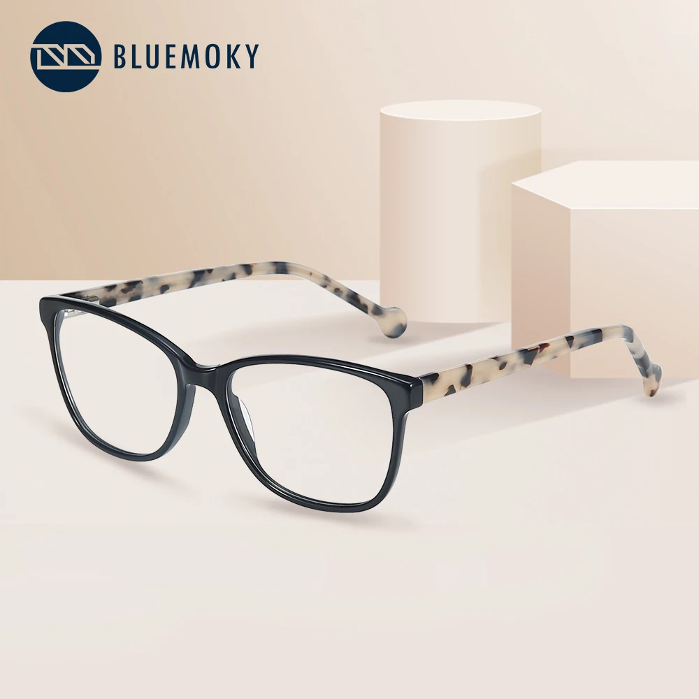 BLUEMOKY Glasses Frames Myopia Hyperopia Prescription Eyeglasses Acetate Frames Spectacles Square Fashion 2019 Eyewear BT3033
BLUEMOKY Glasses Frames Myopia Hyperopia Prescription Eyeglasses Acetate Frames Spectacles Square Fashion 2019 Eyewear BT3033
