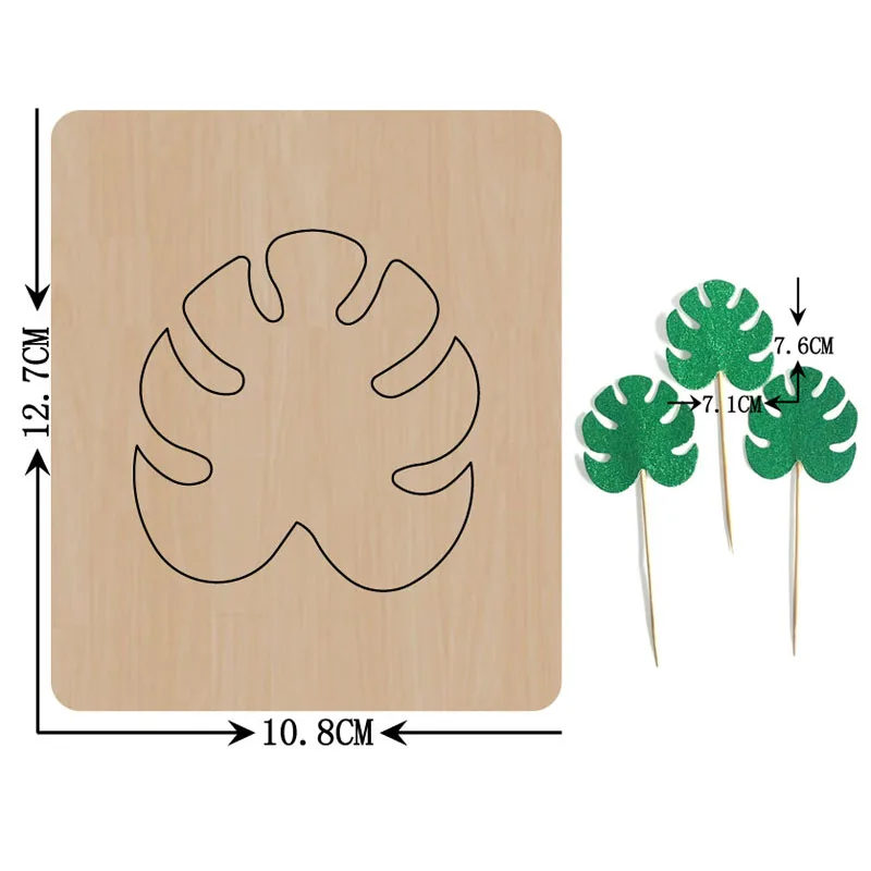 Tropical Leaves Big Earrings DIY Cut Mold Wood Dies For Leather Blade Rule Cutter Fit Common Die Cutting Machines on the Market
Tropical Leaves Big Earrings DIY Cut Mold Wood Dies For Leather Blade Rule Cutter Fit Common Die Cutting Machines on the Market