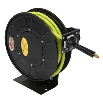 15m Retractable Metal Air Compressor Hose Reel with European Quick Interface Air Compressor Hose Reel 
15m Retractable Metal Air Compressor Hose Reel with European Quick Interface Air Compressor Hose Reel