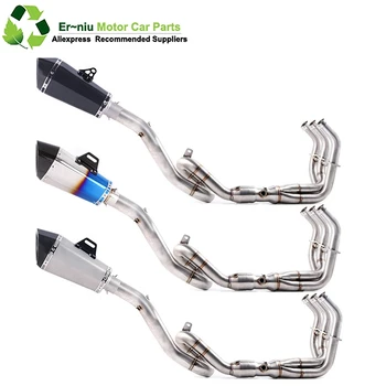 Real Carbon Fiber Exhaust Muffler Escape Middle pipe Full System Slip-On For yamaha Tracer 900 MT-09 FZ-09 MT09 FZ09 2014-2019
Real Carbon Fiber Exhaust Muffler Escape Middle pipe Full System Slip-On For yamaha Tracer 900 MT-09 FZ-09 MT09 FZ09 2014-2019