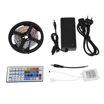 5050 SMD RGB Light Strip strip strip band, 6M 60LED / M not waterproof + 44-button remote control
5050 SMD RGB Light Strip strip strip band, 6M 60LED / M not waterproof + 44-button remote control