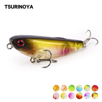 TSURINOYA Top Water12PCS Pencil Hard Fishing Lure Set DW62 50mm 5g Floating Mini Wobblers Hard Bait Popper Pesca Isca Swimbait
TSURINOYA Top Water12PCS Pencil Hard Fishing Lure Set DW62 50mm 5g Floating Mini Wobblers Hard Bait Popper Pesca Isca Swimbait