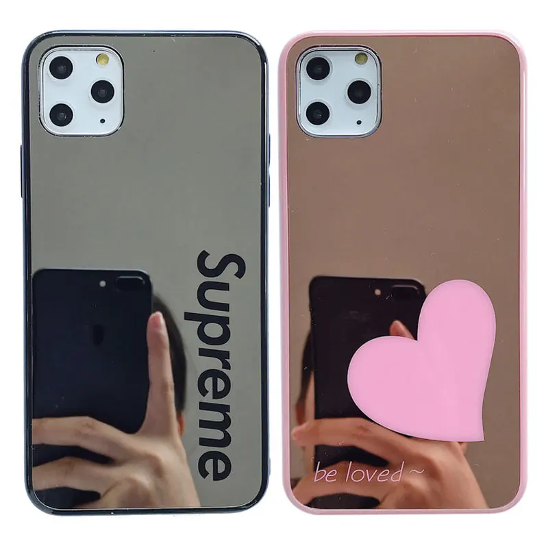 For IPhone 11 Mirror Phone Case For IPhone 11 Pro 11 Pro Max Luxury Drop-Proof Soft TPU Cover For iPhone 11Pro Max Fashion Cases
For IPhone 11 Mirror Phone Case For IPhone 11 Pro 11 Pro Max Luxury Drop-Proof Soft TPU Cover For iPhone 11Pro Max Fashion Cases