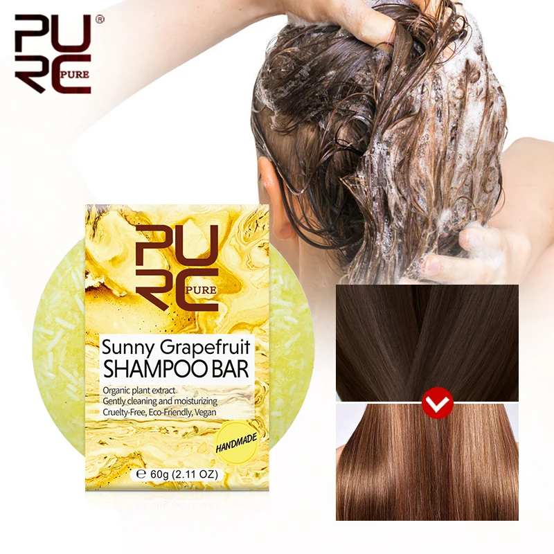 PURC Hair Shampoo Soap Pure Natural Handmade Hair Shampoo Control Oil and Deep Cleaning Solid shampoo Bar Hair Care
PURC Hair Shampoo Soap Pure Natural Handmade Hair Shampoo Control Oil and Deep Cleaning Solid shampoo Bar Hair Care