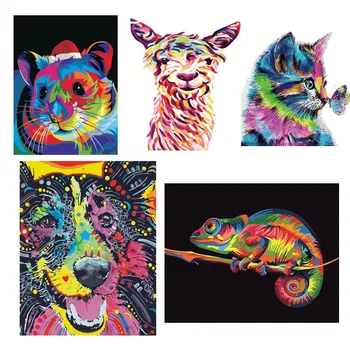 Frameless Colorful cartoon Animals Abstract Painting Diy Digital Painting By Numbers Modern Wall Art Picture For Home decoration
Frameless Colorful cartoon Animals Abstract Painting Diy Digital Painting By Numbers Modern Wall Art Picture For Home decoration