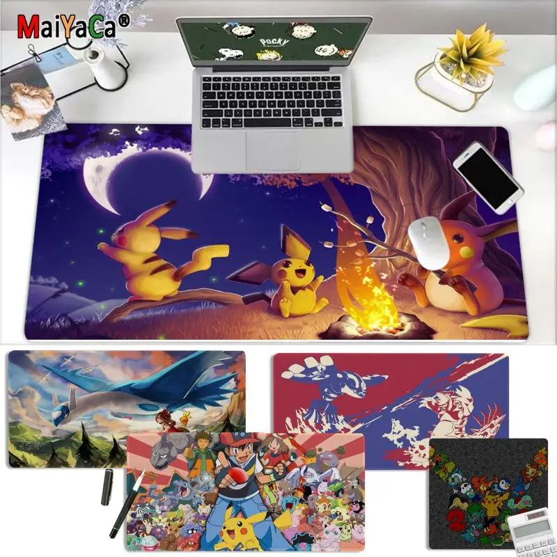 MaiYaCa 2019 New Pokemons DIY Design Pattern Game mousepad Rubber PC Computer Gaming mousepad
MaiYaCa 2019 New Pokemons DIY Design Pattern Game mousepad Rubber PC Computer Gaming mousepad