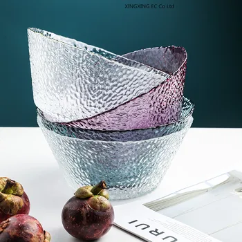Japanese Style Transparent Glass Bowl Vegetable Salad Bowl Home Creative Fruit Bowl Fruit Plate Soup Bowl Kitchen Supplies
Japanese Style Transparent Glass Bowl Vegetable Salad Bowl Home Creative Fruit Bowl Fruit Plate Soup Bowl Kitchen Supplies