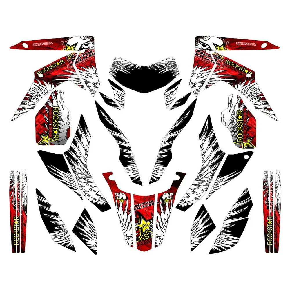 New Full Graphics Decals Stickers Custom Number Name 3M Bright Matte Stickers Waterproof For HONDA CRF250L 2012-2017
New Full Graphics Decals Stickers Custom Number Name 3M Bright Matte Stickers Waterproof For HONDA CRF250L 2012-2017