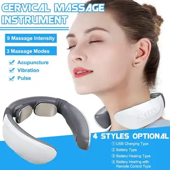 USB Charged Electromagnetic Cervical Massage Apparatus Vertebra Household Portable Instrument Multifunctional Neck Massage
USB Charged Electromagnetic Cervical Massage Apparatus Vertebra Household Portable Instrument Multifunctional Neck Massage
