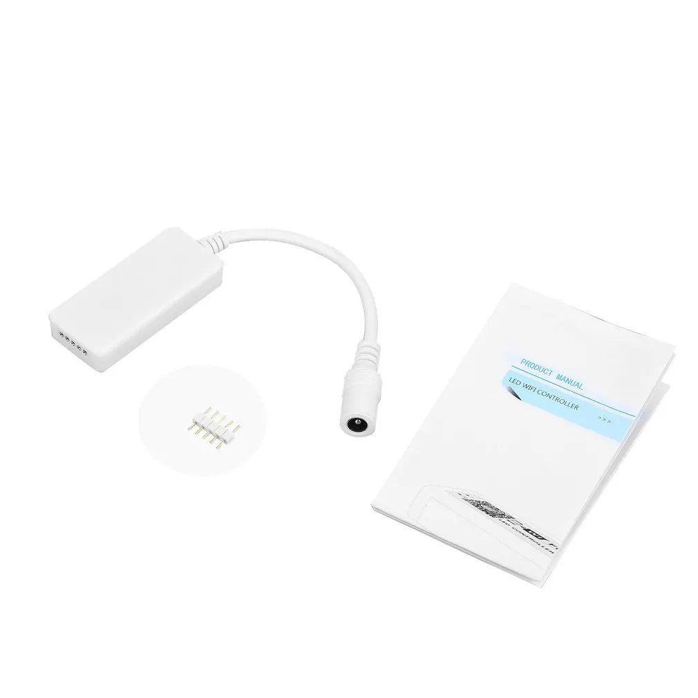 Mini LED WiFi Controller DC 5-28V 192W for Waterproof RGBW LED Strip Light Adjustable 16 Million Colors with Mobile Phone
Mini LED WiFi Controller DC 5-28V 192W for Waterproof RGBW LED Strip Light Adjustable 16 Million Colors with Mobile Phone
