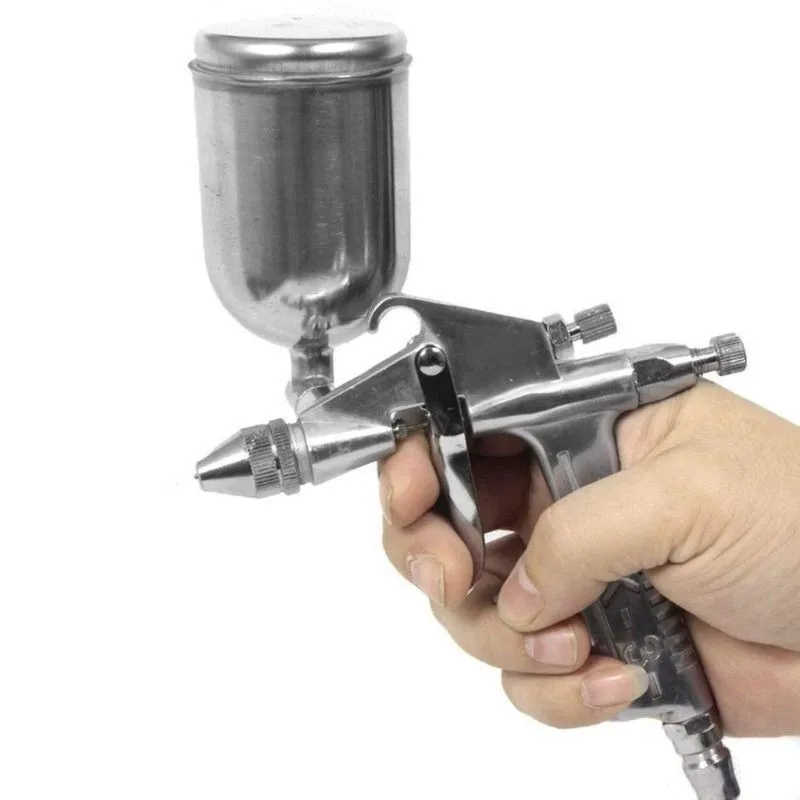 

K-3 0.5mm Nozzle 125ml Spray Gun Professional Pneumatic Airbrush Sprayer Alloy Painting Atomizer Tool For Painting Cars