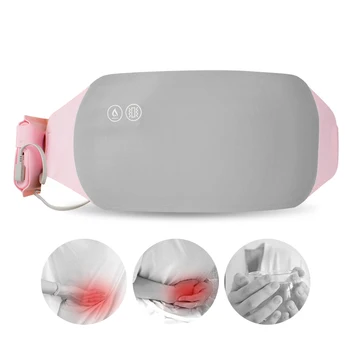 Waist Warming Massage Belt Menstrual Cramp Period Pain Relieve Therapy Heating Massager Adjustable Temperature & Vib Pink
Waist Warming Massage Belt Menstrual Cramp Period Pain Relieve Therapy Heating Massager Adjustable Temperature & Vib Pink